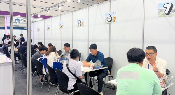 배재대 코엑스 박람회 참가 모습