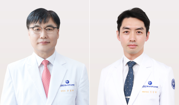 (좌)재활의학과 조강희 교수, 문창원 교수