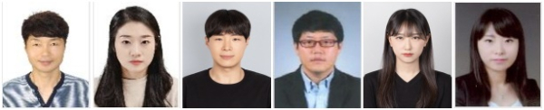(왼쪽부터) 진병준, 허인선, 길영롱, 이성걸, 정지은, 정희정 주무관