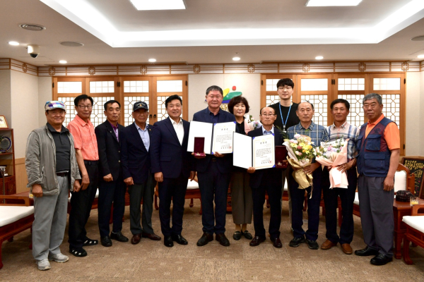 화랑무공훈장 전수 기념촬영