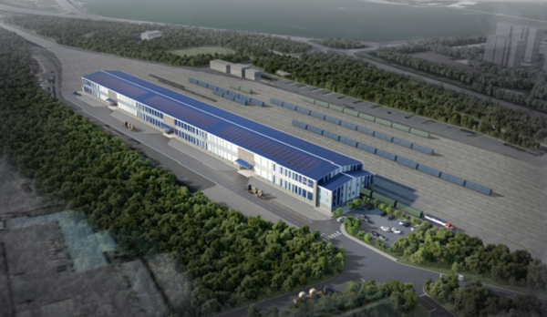 태금역 철송 집하장 조감도