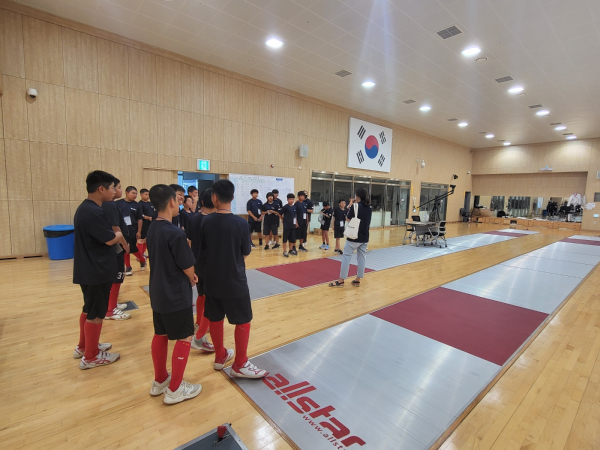 펜싱장 견학