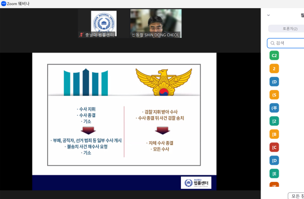법률센터 외국인을 위한 한국의 생활법률교육 안내