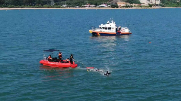 지난 8일 ‘2023년 	유관기관 합동 하계 수난 특별 구조훈련’ 실시