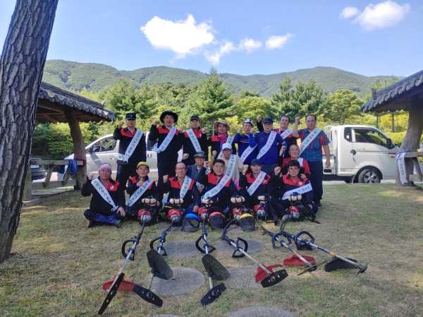 ‘산림재해 스피드봉사대’