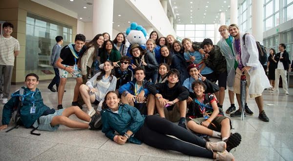 잼버리 참가자들