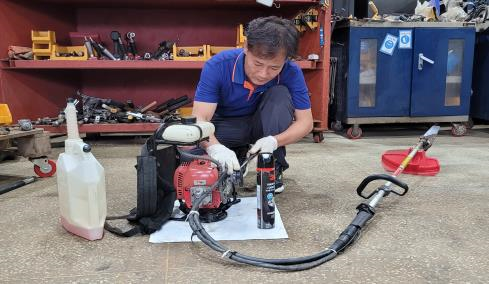 추석맞이 예초기 안전 사용 교육 진행