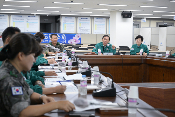 16일 2023년 3분기 통합방위회의 개최  모습