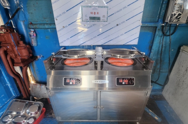 어선용 전기렌지 교체 지원 사진