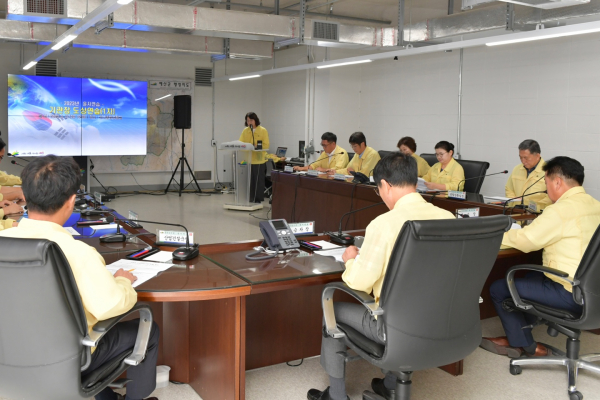 을지연습 기관장 도상연습 모습