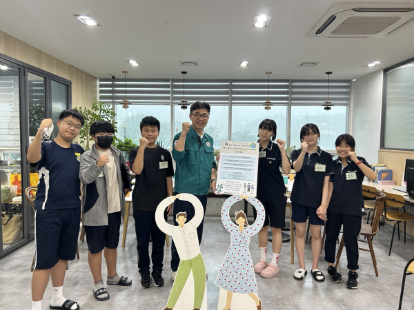 지역사회 환경보호실천의견 제안을 위한 대덕구 송촌동 김태훈 동장님과의 만남