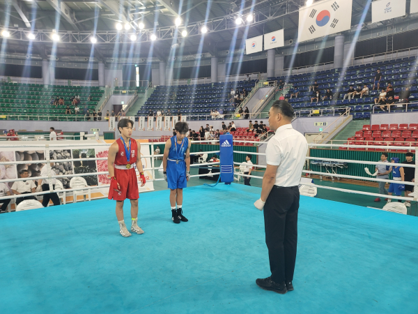 시상식(왼쪽 양태민)