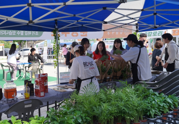 '청년약방' 행사 진행 장면/박동혁 기자
