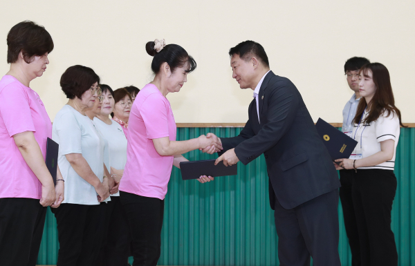 대전 서구 여성단체협의회 양성평등주간 기념행사 장면