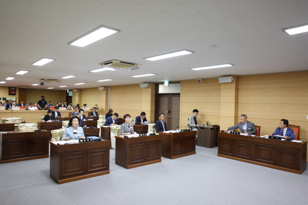 부여군의회 본회의장