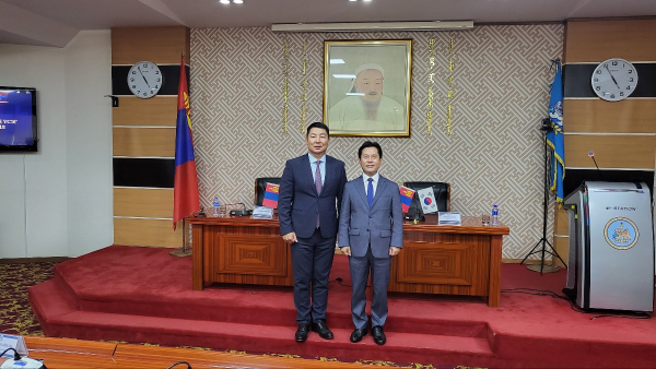 업무협약 체결 모습