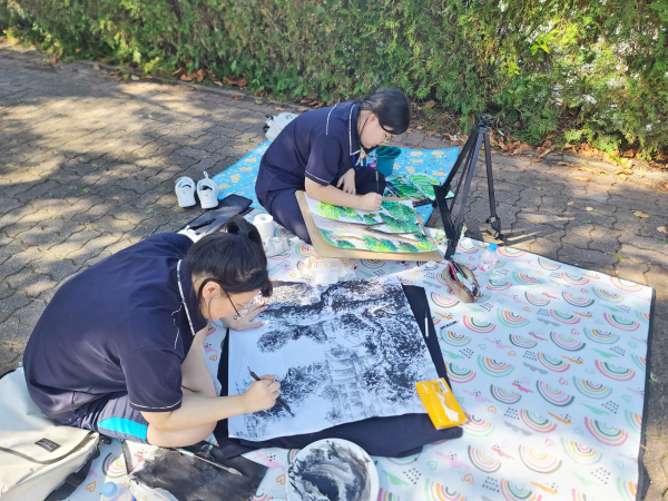 제27회 중학생 미술실기대회 진행 모습