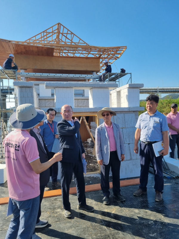 2023 대백제전 행정부지사 현장 점검 모습