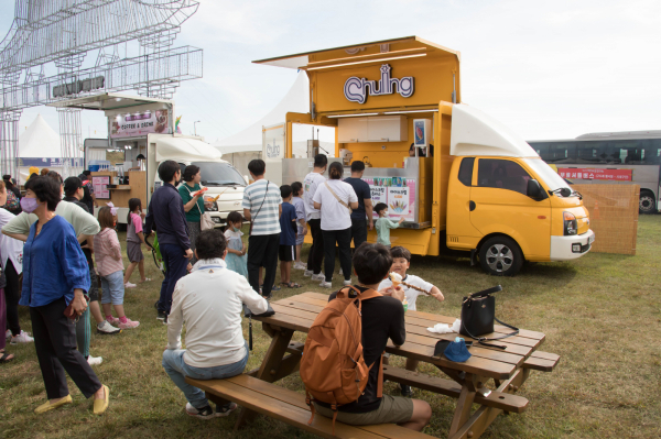 지난해 푸드트럭 운영 모습