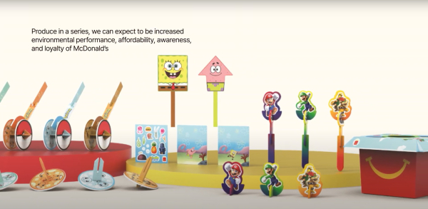 영국 맥도날드의 ‘해피밀’ 장난감 개발 프로젝트에서 우승한 한남대 HMD팀이 개발한 ‘월드 오브 게임-한국시리즈’ 제품