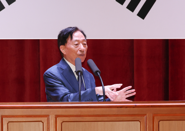 2023년 학생 국외과학연구단지 체험프로그램 운영 결과 보고회 개최 모습