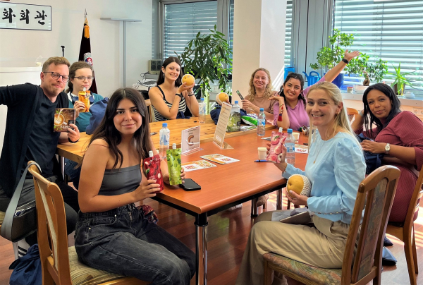 독일 현지 소비자 대상 B2C 품평회 현장