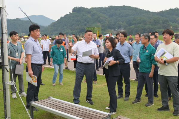 대백제전 2차 현장점검 모습