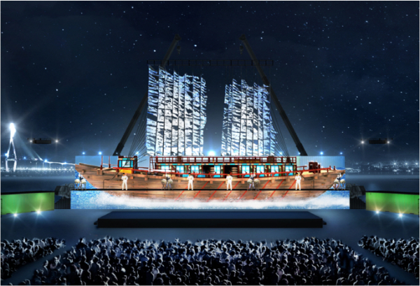 공주 개막식 연출(안) 사진