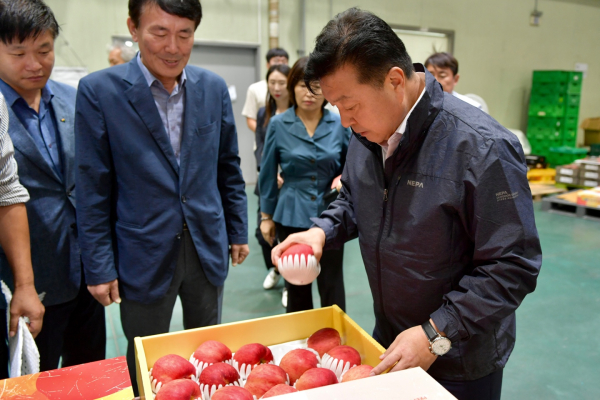 최재구 예산군수 APC 점검 모습