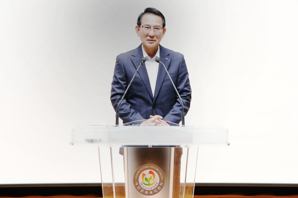 ​지난 22일 서산문화복지센터 공연장에서 열린 소상공인경영환경 개선사업 교육 모습​