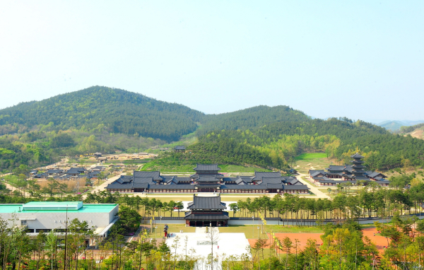 백제문화단지 전경