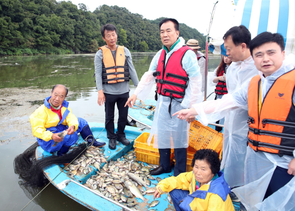 생태계 교란 생물 퇴치 연구모임 예당저수지 현장방문