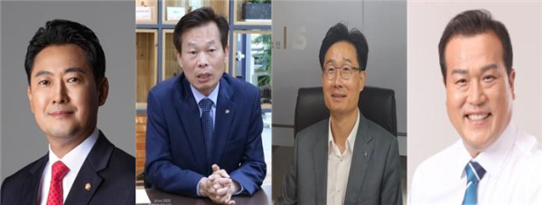 장동혁 국회의원, 나소열 전 후보, 신현성 변호사, 구자필 전 본부장