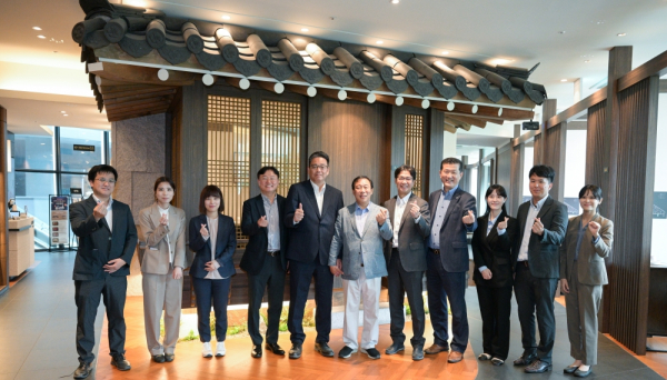 일본대표단 세종시 방문