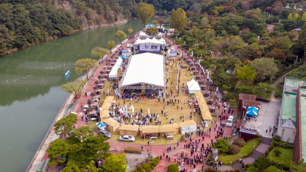 제14회 대전효문화뿌리축제장 전경