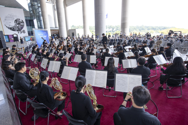 지난해 독립군가 연주회 진행 장면/독립기념관 제공