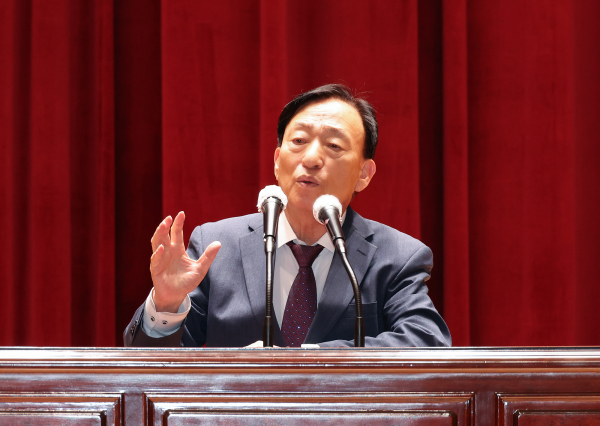 2023년 홍보 마인드 강화 연수에서 설동호 교육감 인사말 모습