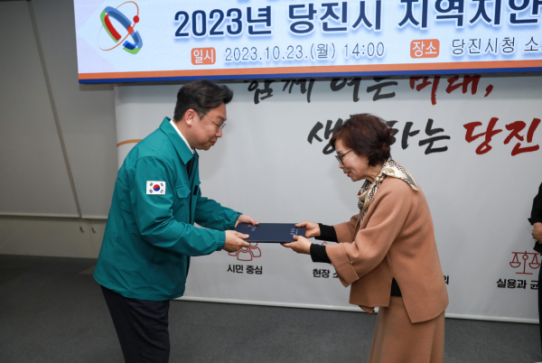 효돌이 전달식 모습