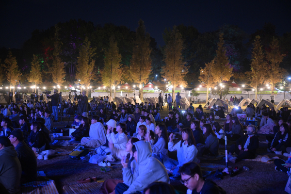 밤까지 이어진 논산시 피크닉 데이