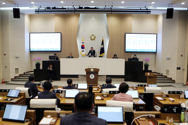 당진시의회 제105회임시회제2차본회의