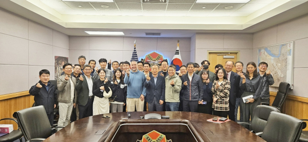 험프리스 부대 방문 사진