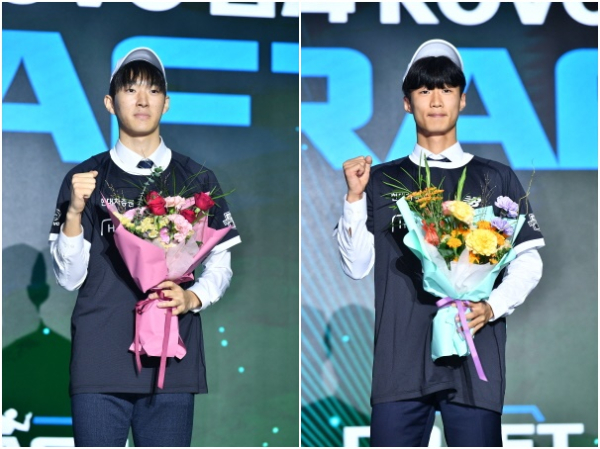 (좌)김진영 선수, (우)임성하 선수