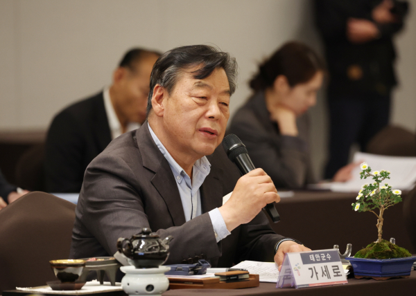 지난 7일 부여군에서 열린 ‘민선8기 2차년도 제2차 충남 시장·군수협의회’에 참석한 가세로 군수