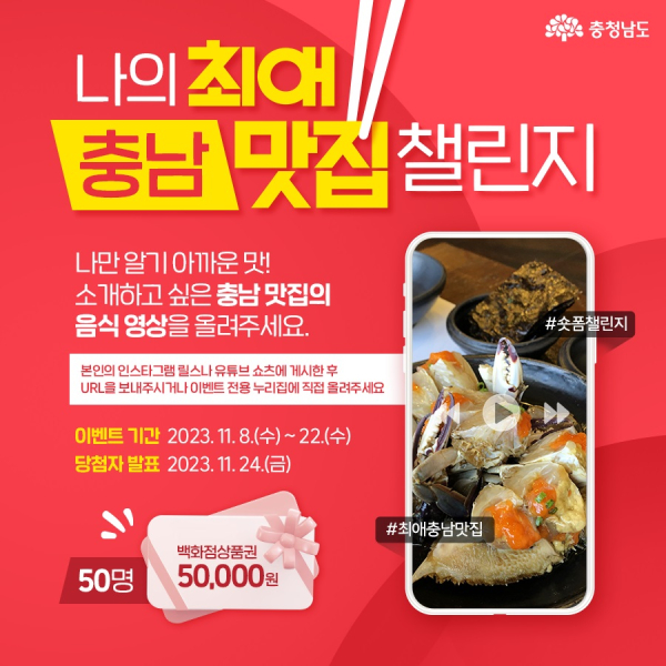 충남도 숏폼챌린지