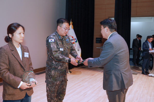 헌혈 유공자 표창식 모습