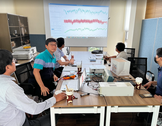 ETRI의 (주)지앤시바이오 애로기술에 대한 지원 관련 현장사진