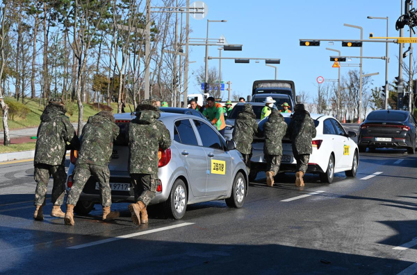 ‘겨울철 폭설대응 교통소통대책 훈련’