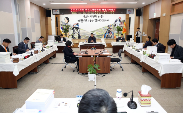 제348회 정례회 건설소방위원회 행정사무감사(공주소방서)