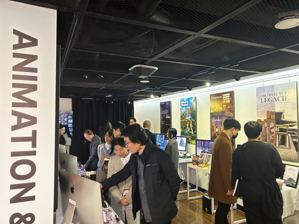 한밭대학교 시각․영상디자인학과 제38회 졸업작품 전시회 모습