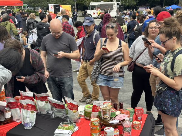 필라델피아 관광명소 러브파크 김치 페스티벌 현장